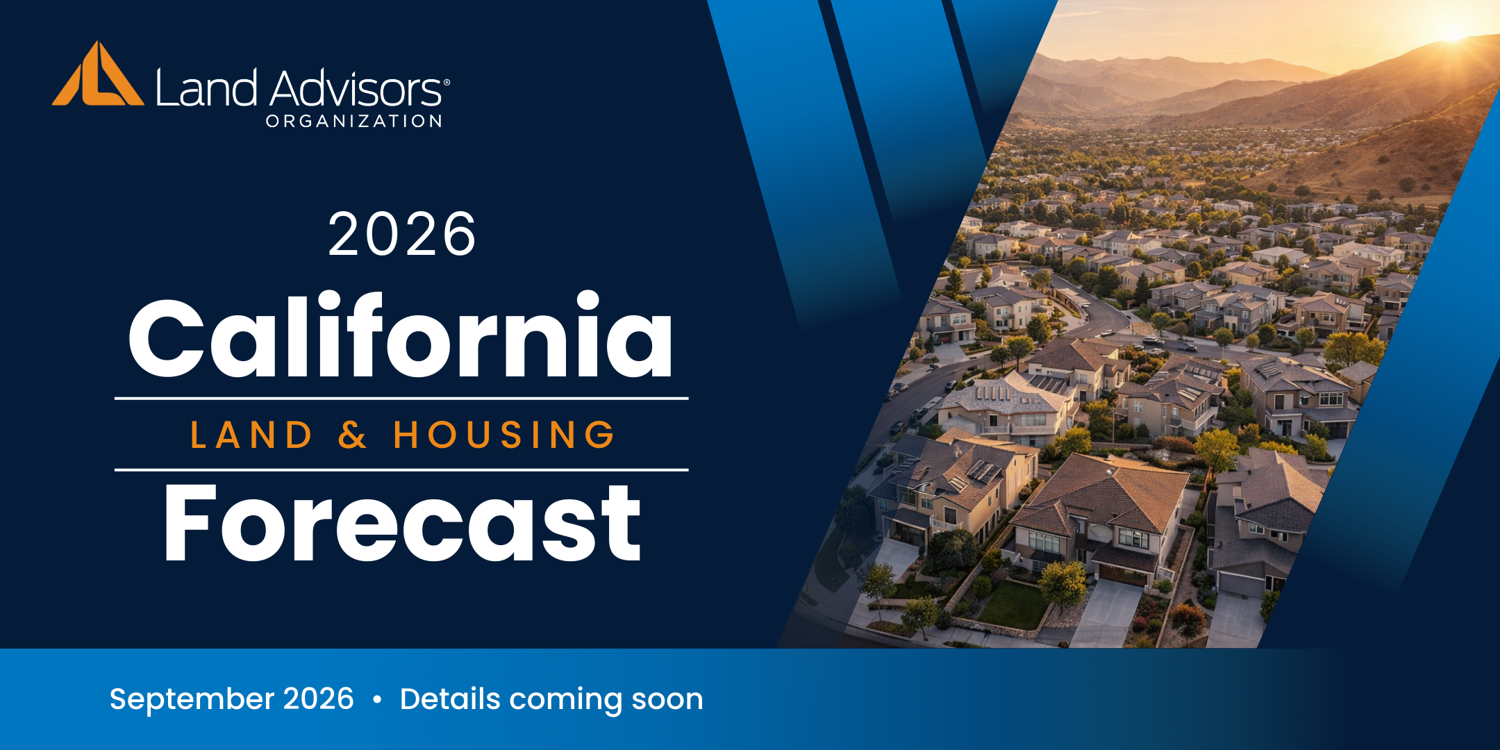 Land and Housing Forecast 2026 Eventbrite Image